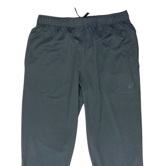 Asics Jogger Pants Mens M Gray Loungewear Comfortable Workwear Sweat Pants New - Picture 2 of 15